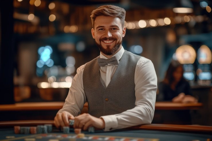 Antarmuka aplikasi mobile raya99 menampilkan menu utama, permainan slot, dan live dealer casino